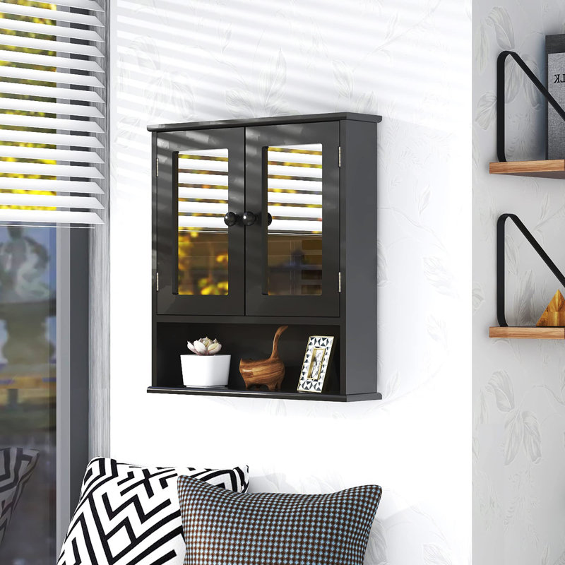 Tiare Bathroom Cabinet, Black