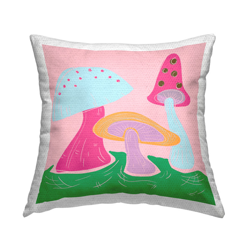 Coussin Groovy Mushroom Dancing
