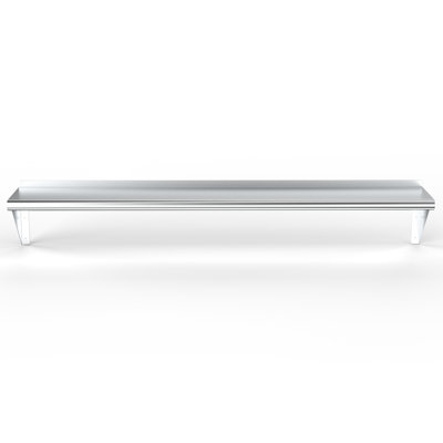Amgood Metal Wall Shelf 10in. x 60in.