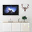 Matterhorn Mountain in Switzerland Paint Splash - Wrapped Canvas-56667076