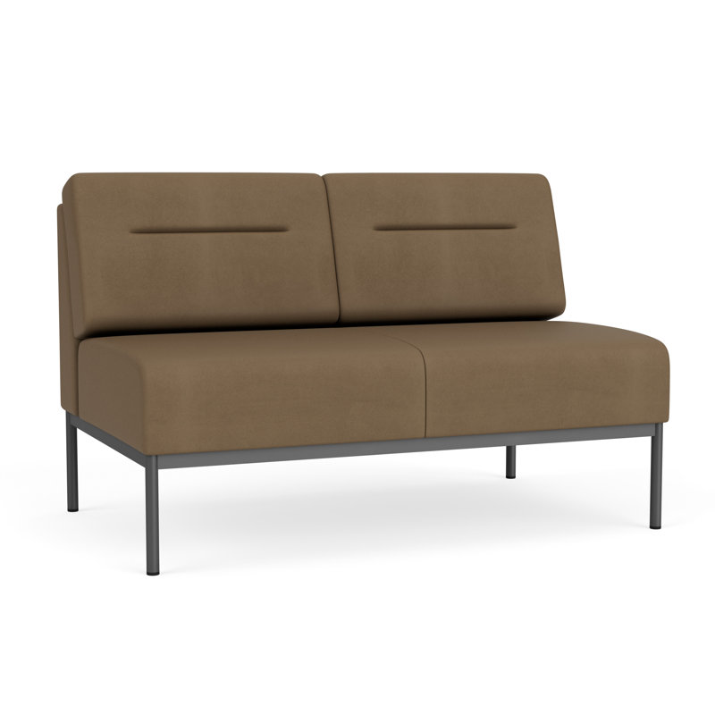 Causeuse Darsey, Gris anthracite, Patriot Plus taupe, Sans alimentation