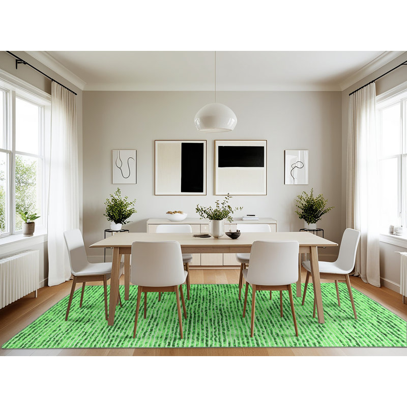Anayi Washable Indoor Rug, Rectangle 7' x 10'