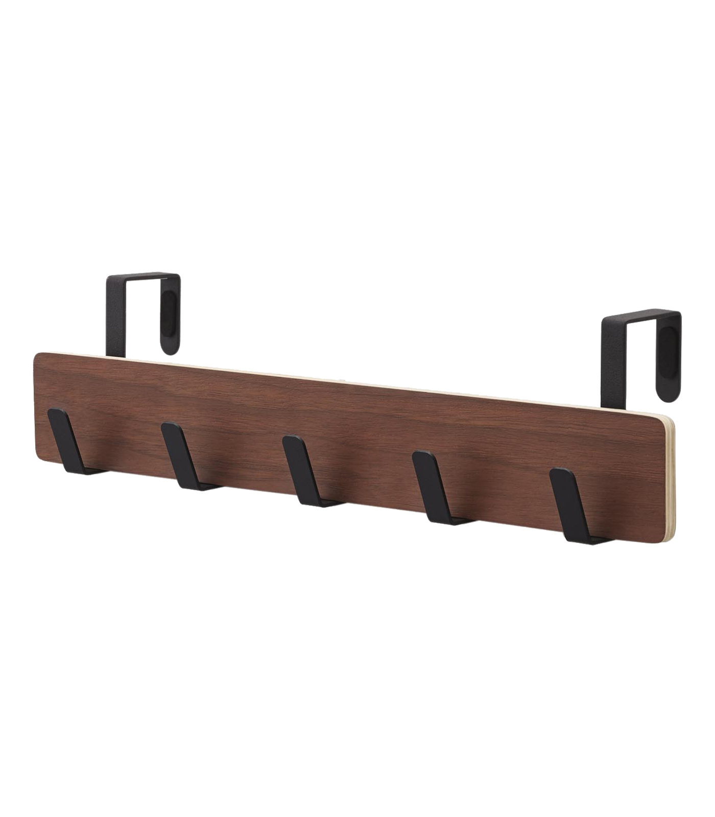 Yamazaki Home Ply Over The Door Hooks Hanging Coat Rack Wood Over the Door