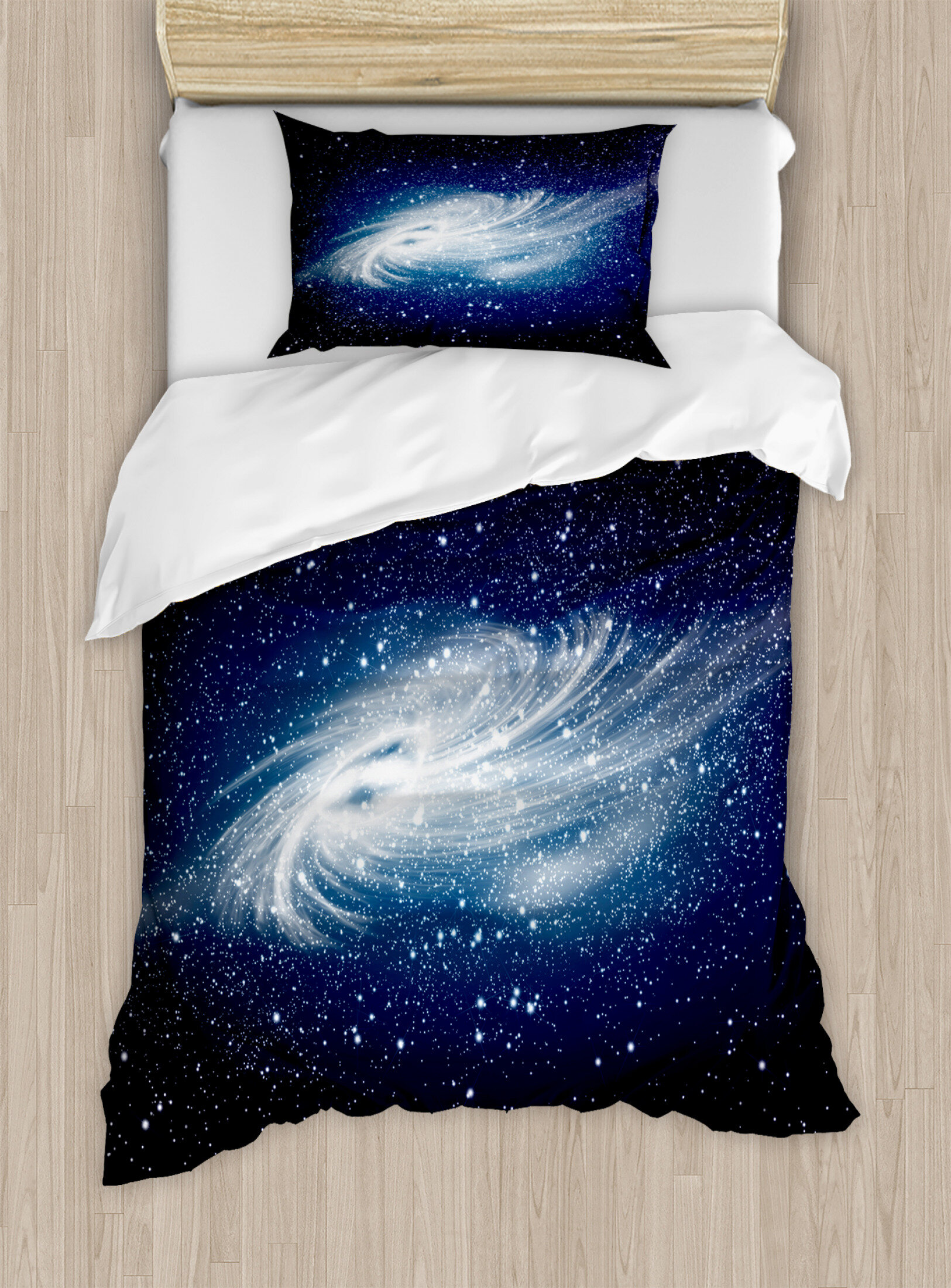 Inston Beyond The Galaxy Bunkie Deluxe All-in-One Zipper Bedding Set East Urban Home Size: Twin