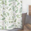 Botanical Leaf Floral Single Shower Curtain-91136795