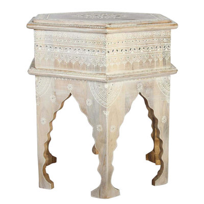 Solid Wood End Table