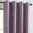 Akke Grommet Vintage Textured Faux Dupioni Silk Blackout Curtains - Single Panel Drapes-988641714-988641722