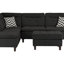 Canapé modulaire en lin-831384338