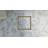 Dreamline Essence 6 in. Square Tile Insert Shower Drain, Brushed Brass-126059828