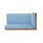Suvada 58.25" Wide Outdoor L-Shaped Patio Sectional with Cushions-2067356992-2077683055-2077683042