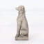 Charmante statue de chien MGO pour la décoration extérieure, légère et durable, aucun assemblage requis