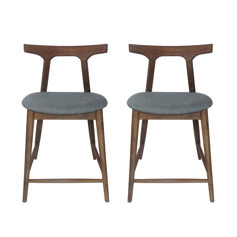 Tabouret de comptoir 24,5 po Landrey, gris