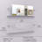 2 Pack Hanging Magazine Rack