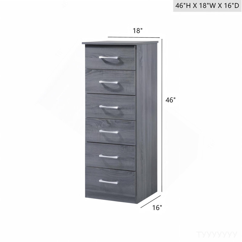 Commode pour la lingerie Boston, gris, Gris