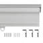 Rideau roulant transparent gris-1134887519