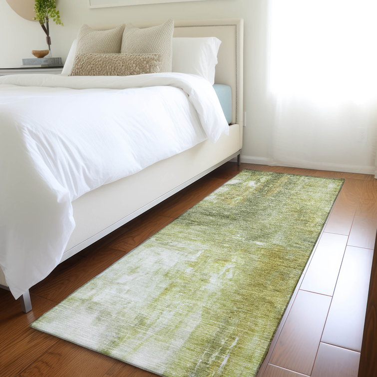 Machine Washable Indoor/Outdoor Chayden ACN1095 Sage Rug