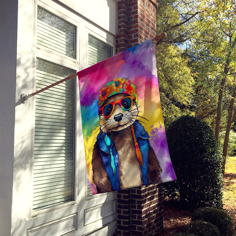 Double Sided 40'' H x 28'' W Polyester Animal House Flag