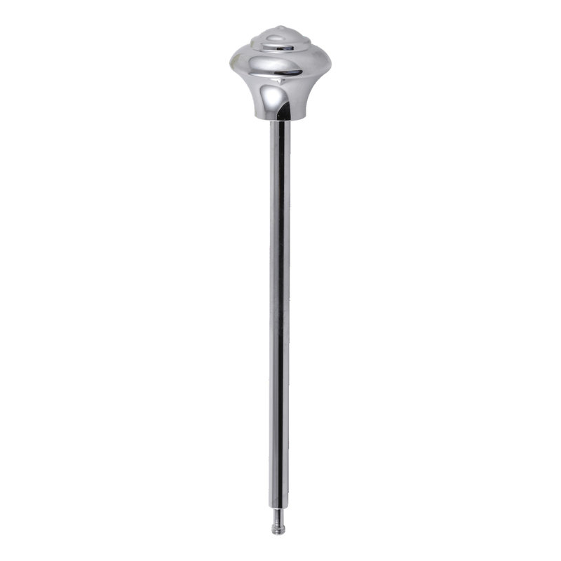 Victorian Roman Tub Handshower Diverter Valve Lift Rod, Chrome
