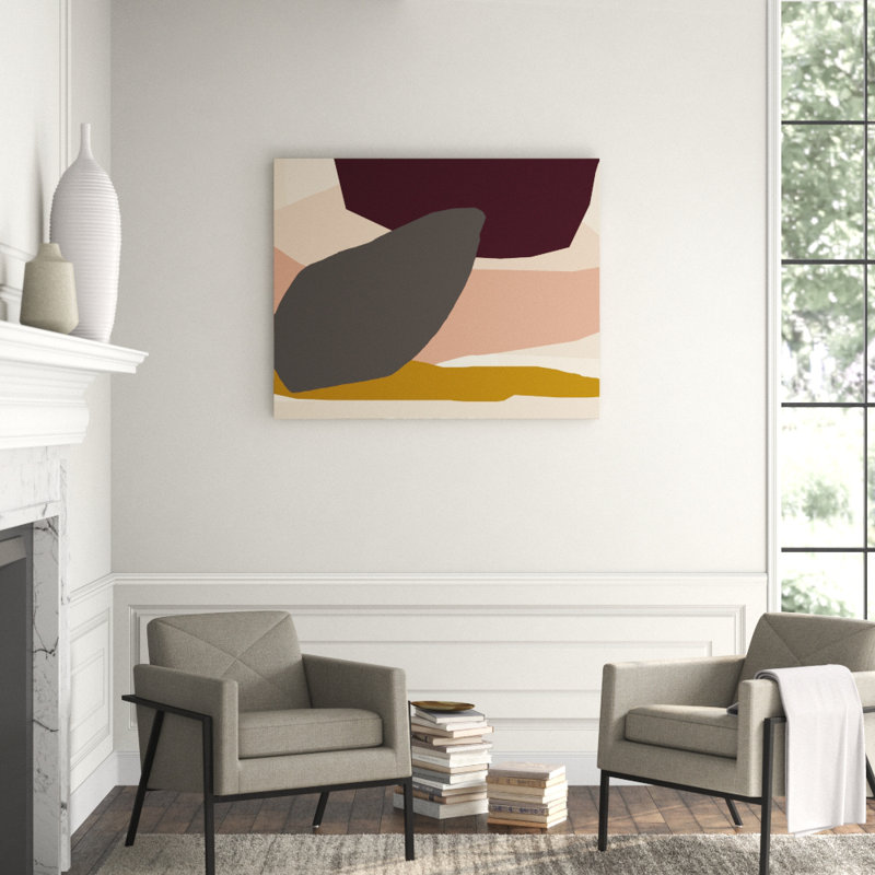 Gentle Touch II Print by Bobby Berk, 24" H x 30" W x 1.5" D, Image Brush Gel