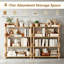 Book Display Bookcase with Solid Wood Posts-2108817190