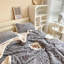 Machine Tufted Throw Blanket