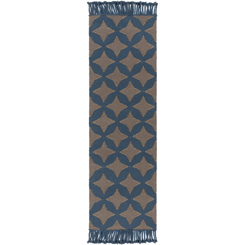 Roselawn Wool Geometric Indoor Rug, Rectangle 8' x 10'