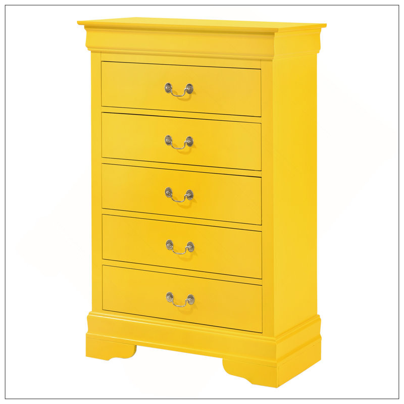 Commode, jaune, Jaune