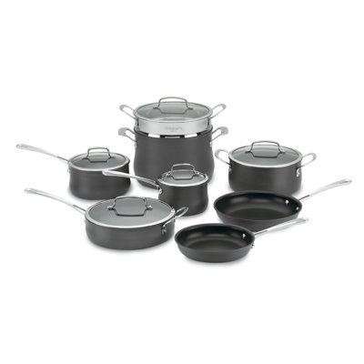 Cuisinart 13 Pieces Non Stick Hard-Anodized Cookware Set