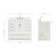 Moille 43" Single Bathroom Vanity Set