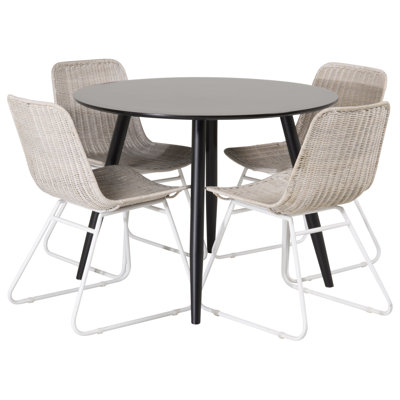 Hales 4 -Person Dining Set