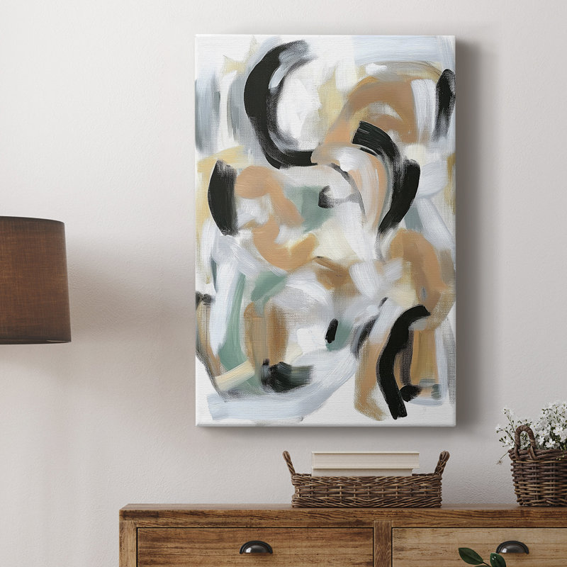 Série ABSTRACT DCCXCII - Cavas de galerie sur mesure, H 18 po x l 12 po