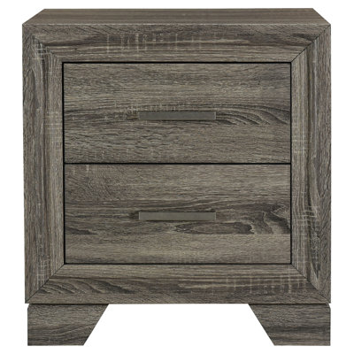 Table de chevet 2 tiroirs Funston