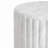 Outdoor Carved Side Table,White-13147567