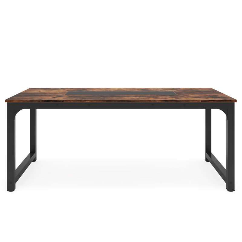 71" Industrial Dining Table For 6–8 People(Only Table,No Chair)