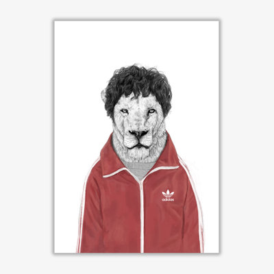 Chas Lion by Mercedes Lopes Charro - Print
