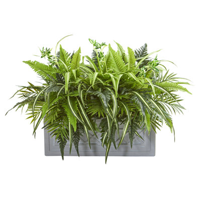 Plantes artificielles 22" dans un pot de fleurs