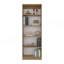4 Shelves Bookcase with Multi-Tiered Storage