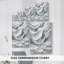ABSTRACT Series CDLV III - Toile tendue avec châssis de qualité supérieure - Prêt à être accroché-108955996
