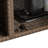 Rectangular Rattan Bar Cart On Wheels-380121331
