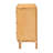 Bravin Bali & Pari Radenza Bohemian Light Honey Rattan 3-Drawer Storage Cabinet