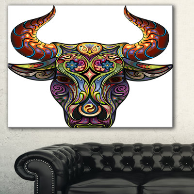 « ornemental bull », impression