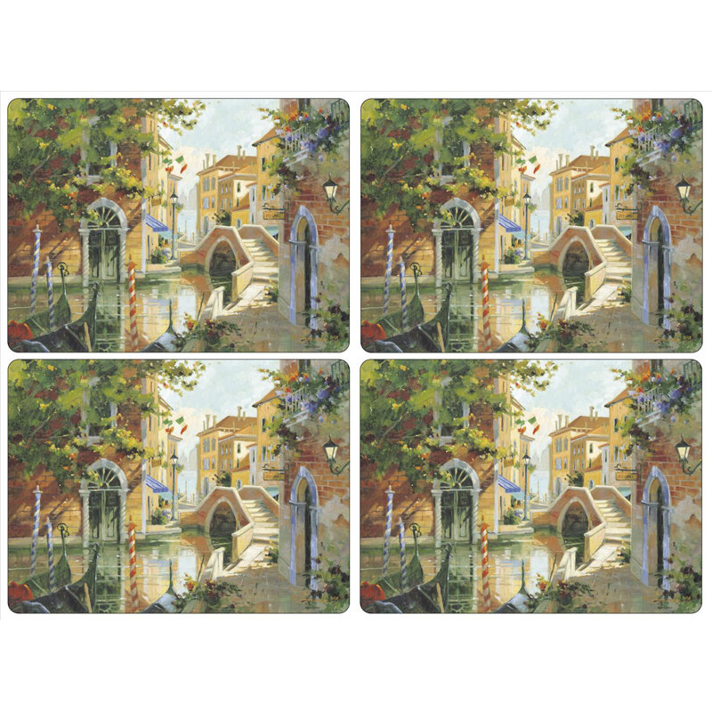 Pimpernel Venetian Scenes Placemats 15.7 X 11.7"