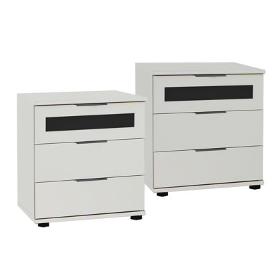 Cheray 52 cm W Bedside Table
