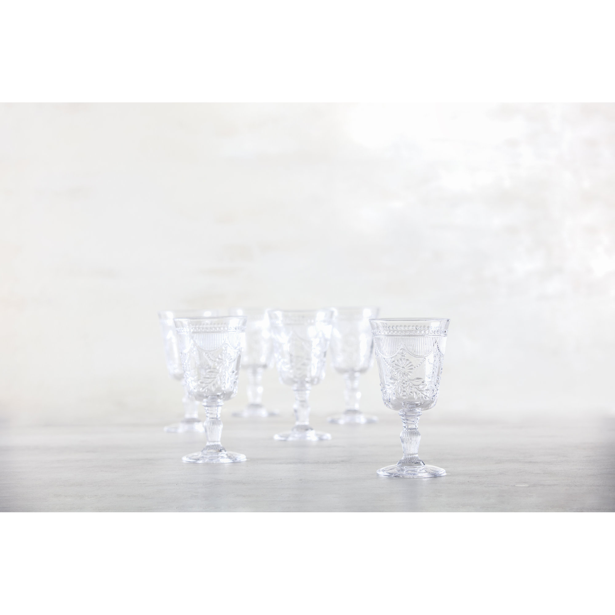 Fortessa Debutante Glass Goblet, Clear
