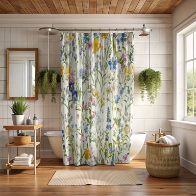 Fresh Blossom - Rideau de douche Premium