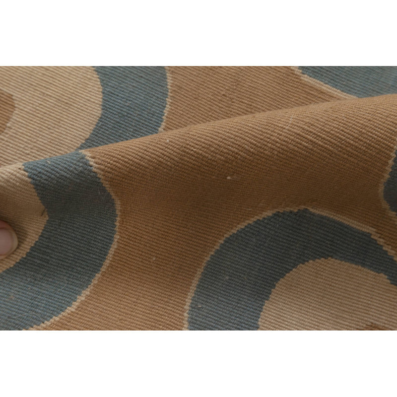 Tapis bleu / brun Modern Modern