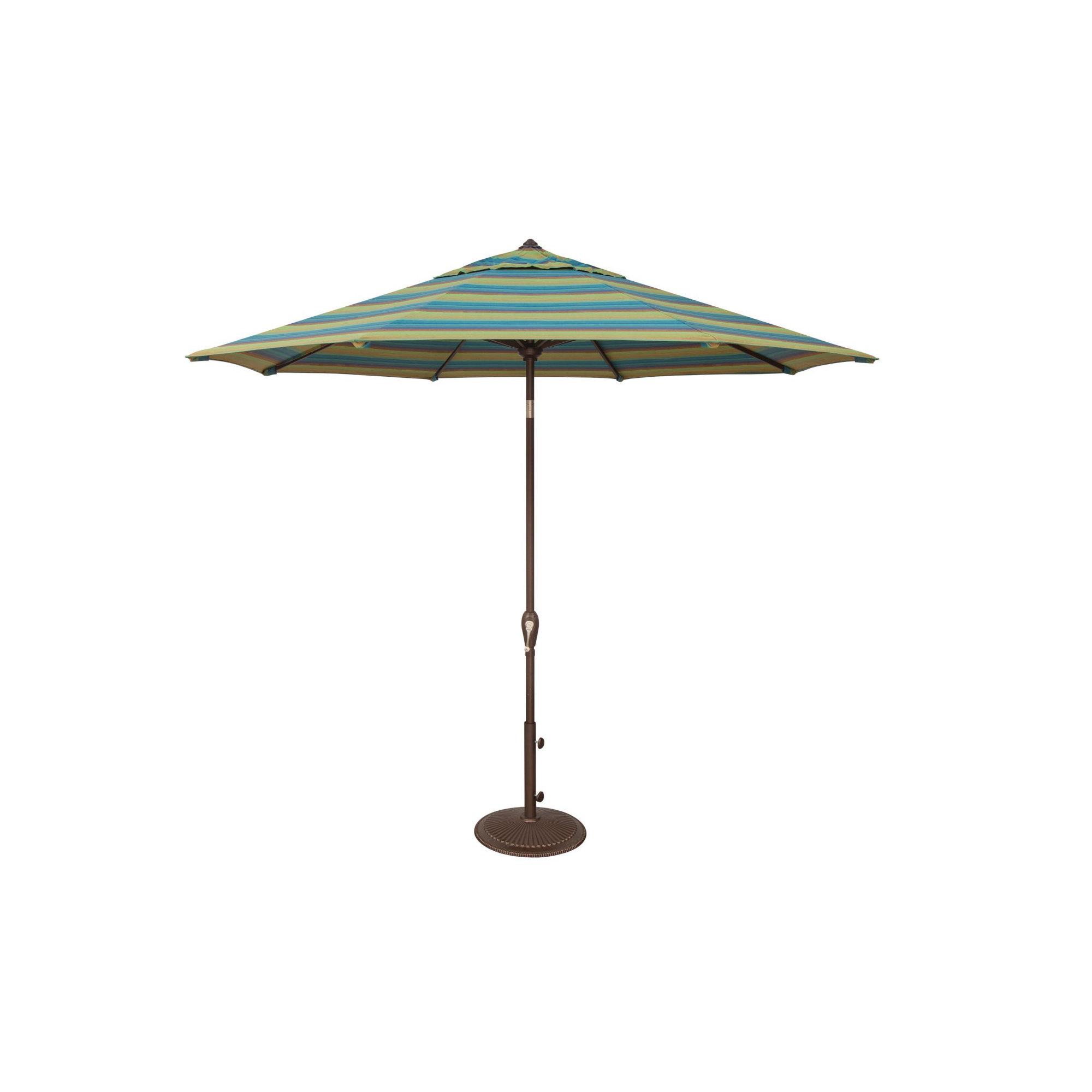 Colete 9' Market Sunbrella® Umbrella, Astoria Lagoon, Bronze