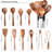AIRPJ 11 Piece Cooking Utensil Set with Utensil Crock