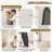 Dreamy Cloud Full-Length Mirror-118660026-118660027