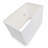 10“ H White Rectangle Lampshade